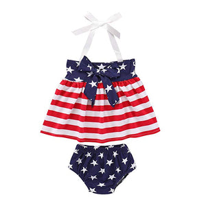 American Pride Patriotic Baby Dress