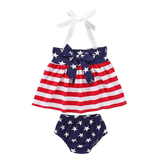 American Pride Patriotic Baby Dress