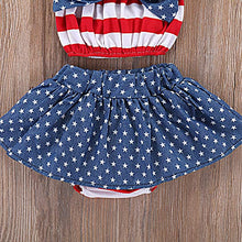 American Pride Patriotic Baby Skirt Set