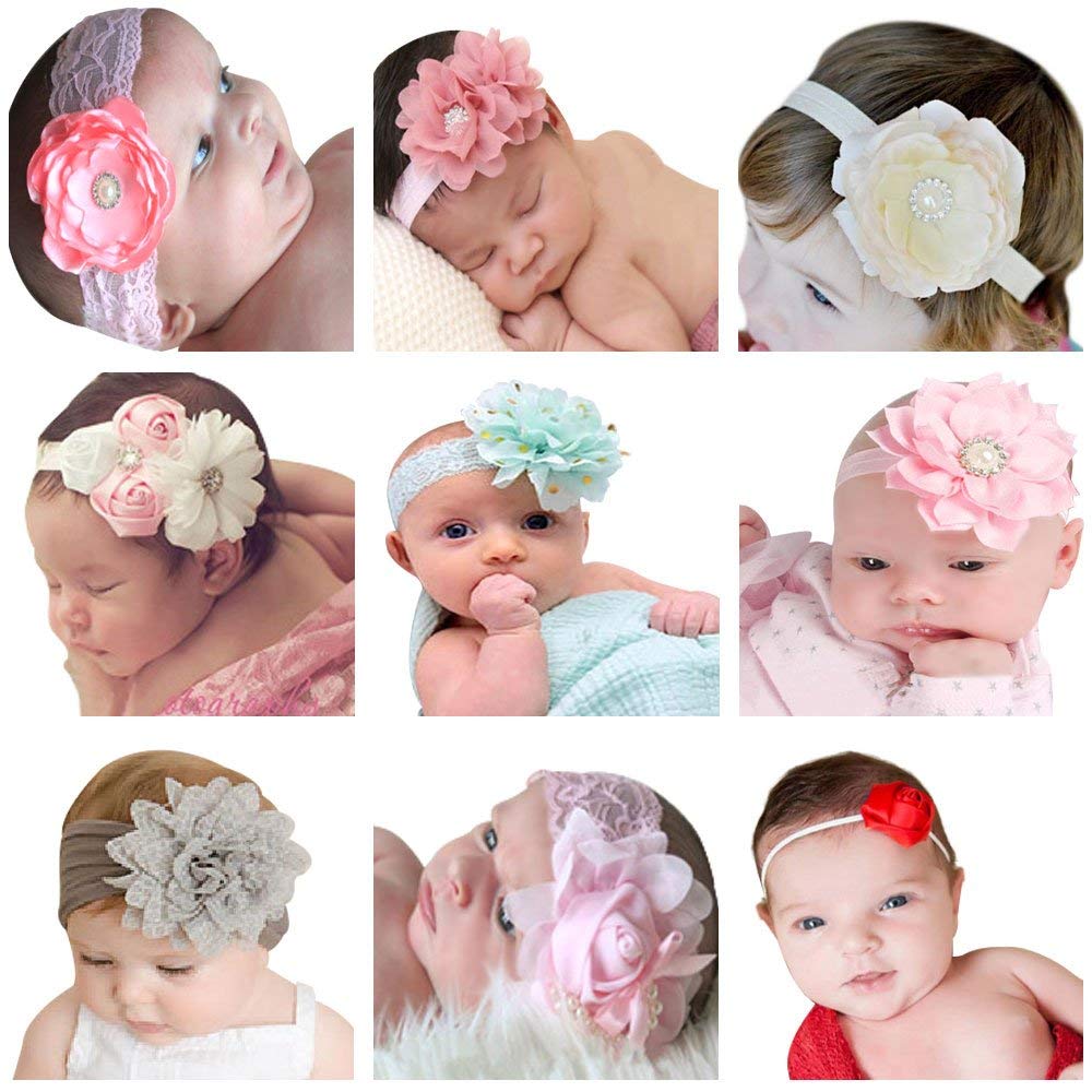 Beautiful Baby Headband Set