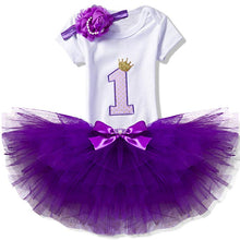 1st Birthday Tutu Set - Princess Crown