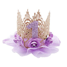 Gold Lace Princess Crown Headband