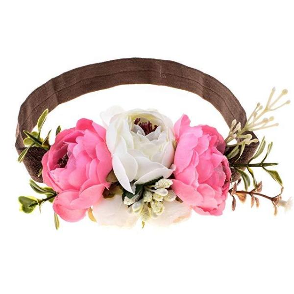 Dream Floral Headband Pink
