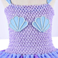 Mermaid Tutu Dress with Starfish Embellishment