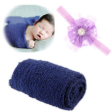Newborn Baby Wrap and Headband