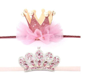 Little Princess Crown Headband Set