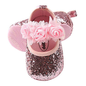 Mary Jane Princess Glitter Shoes