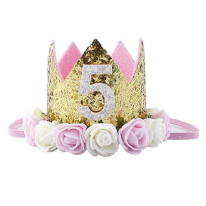 Gold Princess Crown Headband
