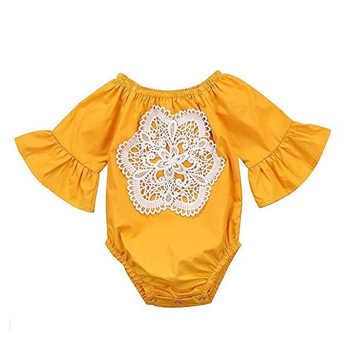 Baby Girl Lace Fall Romper