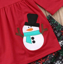 Snowman Tunic Outfit Set