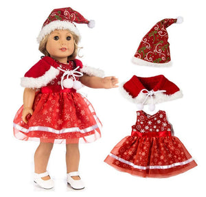 Doll 18" Christmas Accessory Set