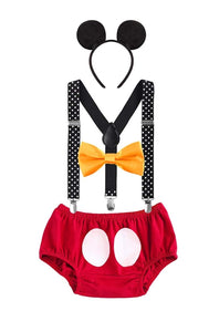 Mickey Mouse Smash Cake Outfit