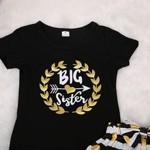 Big Sister Outfit - Black & Gold