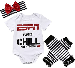 ESPN Baby Girl Outfit