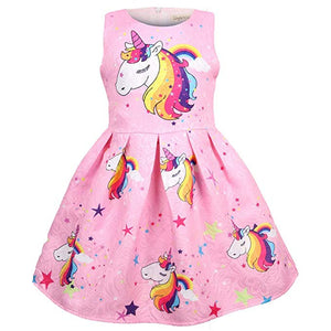 Magical Rainbow Unicorn Dress