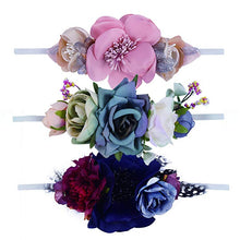 Whimsical Floral Headband Set